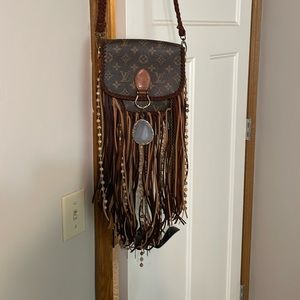 Refurbished Louis Vuitton purse by Vintage Boho